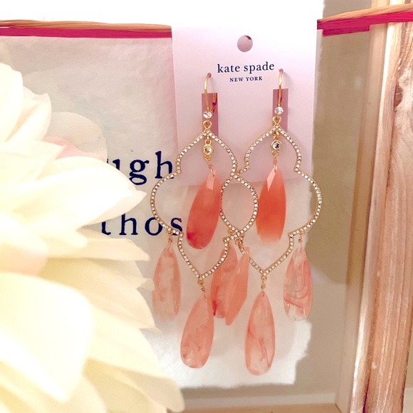 kate spade Jewelry - **NEW** Kate Spade large elegant chandelier earrings
